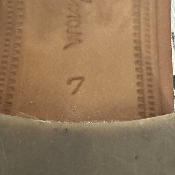 Sam Edelman Lior Gray Leather Light Tan Metallic Sheen Python Snake Print Size 7 - Picture 12 of 12